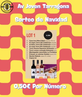 Sorteig cistella de Nadal en Tarragona