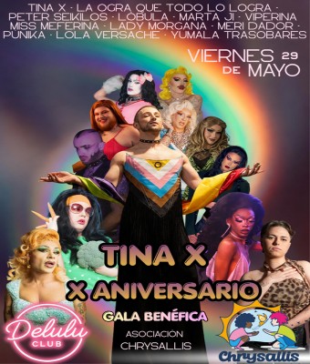 Tina X - X Aniversario - Gala Benéfica en Murcia