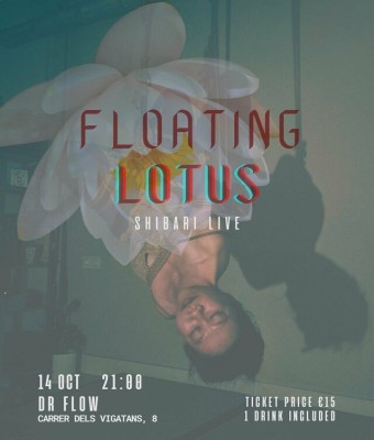 Floating Lotus - Shibari Live with Sahar & Yanmin en Barcelona