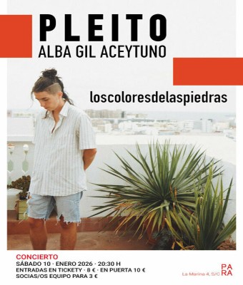 ALBA GIL ACEYTUNO - PLEITO - ALBA GIL ACEYTUNO - PLEITO en Santa Cruz de Tenerife