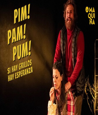 "PIM PAM PUM" La maquina teatro en Bizkaia