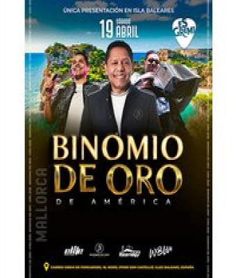 Binomio de Oro de America en Balears, Illes - Sala Es Gremi