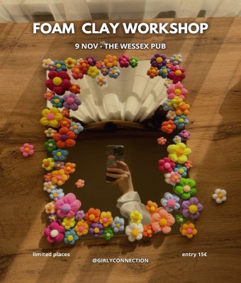 FOAM CLAY WORKSHOP  en Sevilla