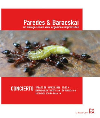 Paredes & Baracskai · Concierto en Santa Cruz de Tenerife
