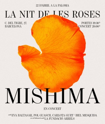 MISHIMA: La nit de les roses en Barcelona