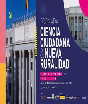 I Jornadas "Ciencia Ciudadana & Nueva Ruralidad" en Madrid