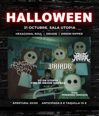 Hexagonal soul + Driade + Dreem Ripper en Zaragoza