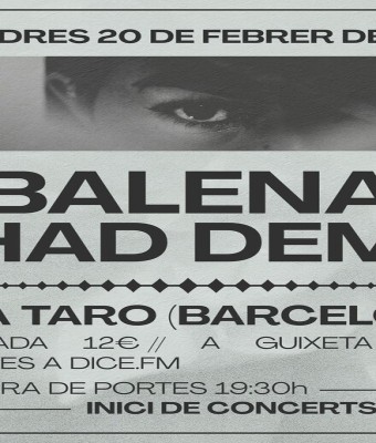 Balena + Shad Demn en Barcelona