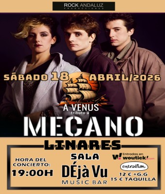A Venus - Tributo a Mecano en Linares en Jaén