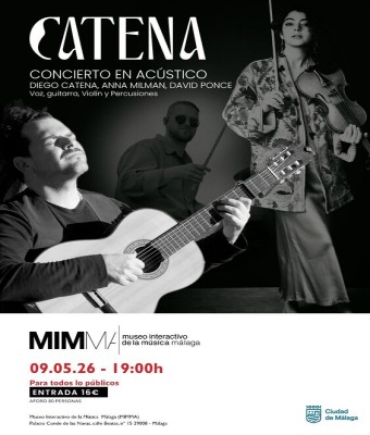 CATENA EN EL MIMMA Feat: Anna Milman & David Ponce en Málaga