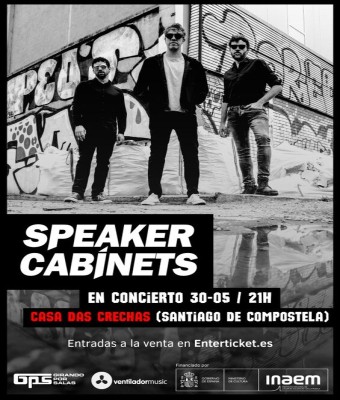 Concierto GPS16 Speaker Cabinets en Casa das Crechas (Santiago de Compostela) 30 de mayo de 2026 en La Coruña