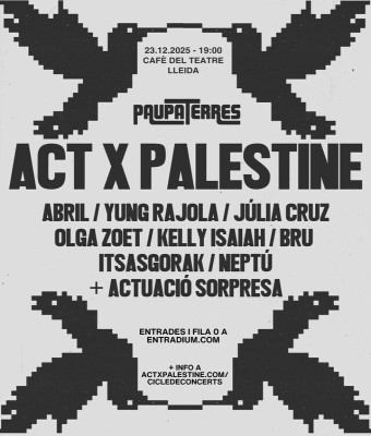 Act X Palestine - Lleida