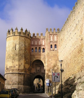 Puerta de San Andrés en Segovia