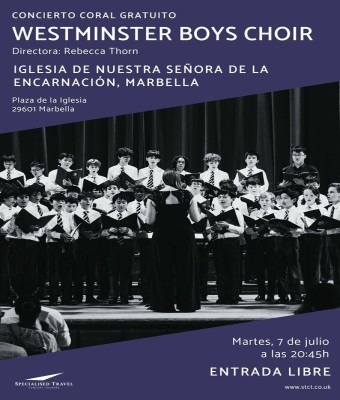 Concierto Gratuito  WESTMINSTER BOYS CHOIR  Marbella en Málaga
