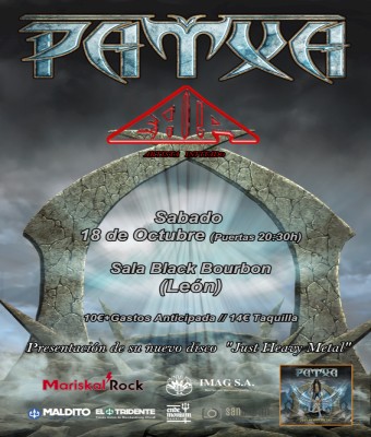PATXA - León (Presentación de "Just Heavy Metal")