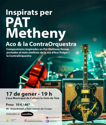 Inspirats per Pat Metheny (Aco & La ContraOrquestra) en Barcelona