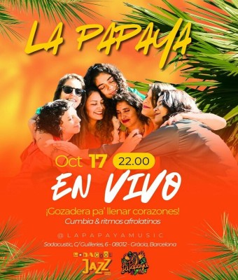 La Papaya en el Sodacustic en Barcelona