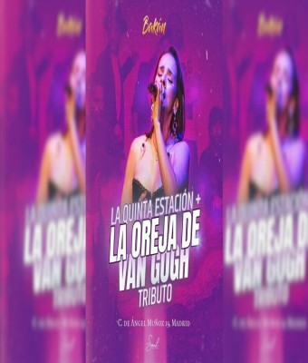 LA QUINTA ESTACIÓN  LA OREJA DE VAN GOGH - TRIBUTO  en Madrid