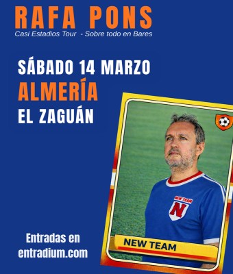 Rafa Pons en ALMERÍA - El Zaguán