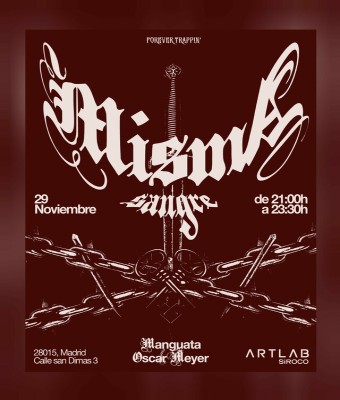 MISMA SANGRE - Manguata & Óscar Meyer - Presentación EP  en Madrid