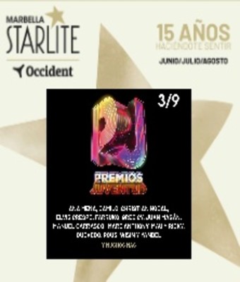 Premios Juventud - Starlite Marbella 2026