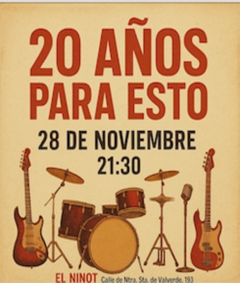 20 Años Para Esto - Fans'Party 2025 en Madrid