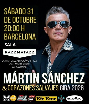 HISPANO ENFURECIDO EN EL CONCIERTO DE MÁRTIN SÁNCHEZ. BCN en Barcelona