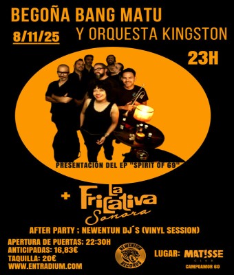 Begoña Bang Matu & Orquesta Kingston   en Valencia/València