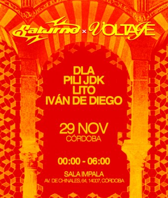 SATURNO X VOLTAJE 29/11 en Córdoba