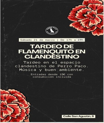 Tardeo de Flamenquito en Perro Paco  en Madrid