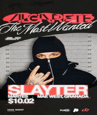ALGARETE con SLAYTER - 10 Febrero - Discoteca Mae West Granada