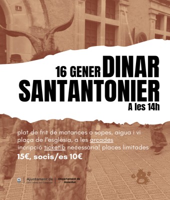 Dinar Santantonier 2026 en Balears, Illes