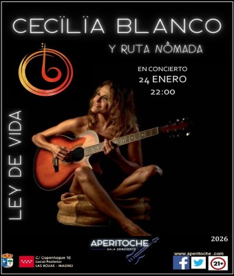 CECILIA BLANCO,  y Ruta Nómada en Madrid
