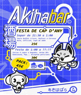 Festa Anime de Cap d'any - Akihabar BCN en Barcelona