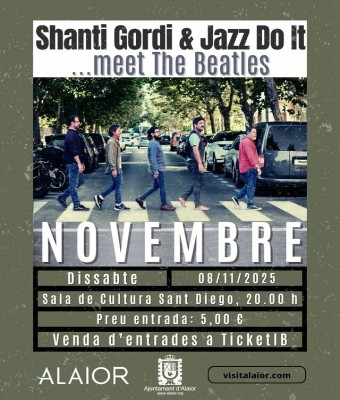 Shanti Gordi & Jazz Do it.... meet The Beatles  en Balears, Illes