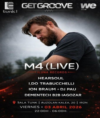 Get Groove Sala Tunk w/ M4 (LIVE) en Gipuzkoa