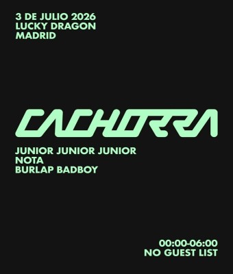Cachorra Sessions 03/07 en Madrid