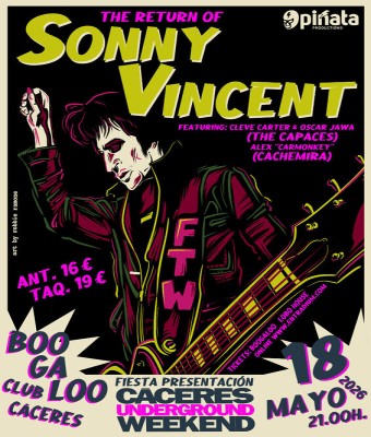 Sonny Vincent @ Cáceres