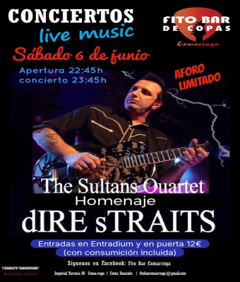 THE SULTANS QUARTET homenaje a DIRE STRAITS en Tarragona