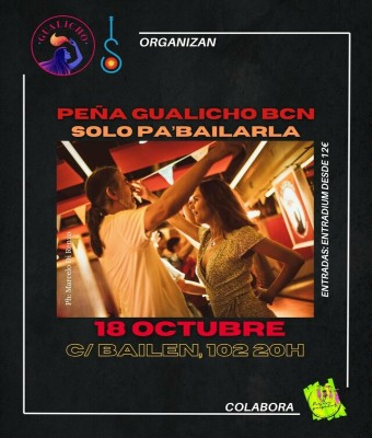 Peña Folklórica "Solo Pa'Bailarla" en Barcelona