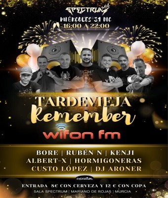 Tardevieja Remember Wifon Fm en Murcia