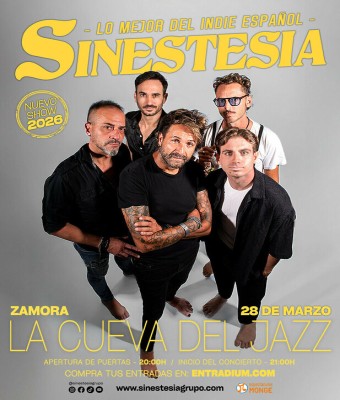 SINESTESIA en LA CUEVA DEL JAZZ (Zamora)