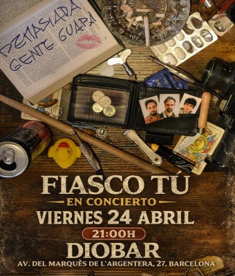 Fiasco Tú ::: «The Basement Tapes #214» en Barcelona