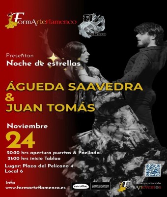 Noche de Estrellas Agueda Saavedra y Juan Tomás de laMolía en Sevilla