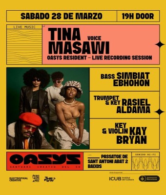 Tina Masawi Live en Barcelona
