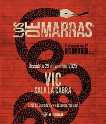 Concierto de Los de Marras en Vic en Barcelona
