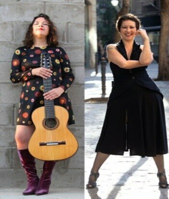 Sandra Rehder i Cecilia Zabala en Barcelona