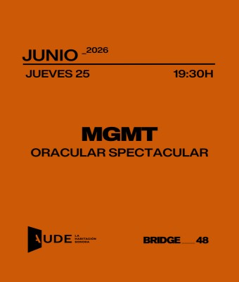 MGMT, Oracular Spectacular · AUDE: Listening Session en Barcelona