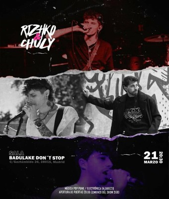Rizhko & Chuly en Sala Badulaque, Madrid 2026