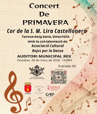  Concert de Primavera - Cor de la SM Lira Castellonera  en Valencia/València